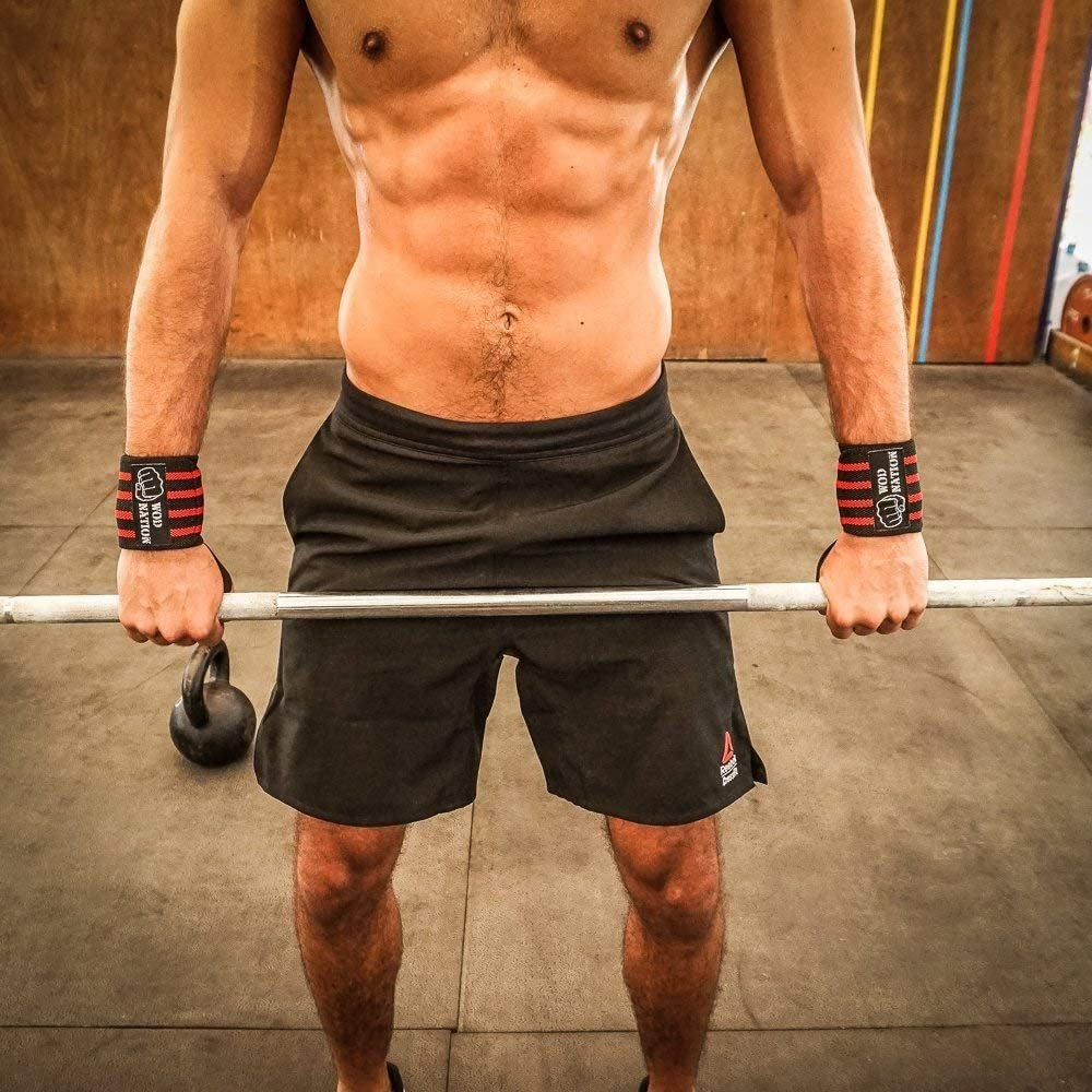 Wrist Wraps for Weightlifting & Strength Training – Professional Gym Straps W/Thumb Loop for Men & Women